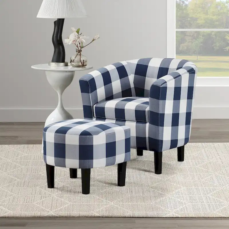 Convenience Concepts Take a Seat Churchill, Poltrona e Pouf
