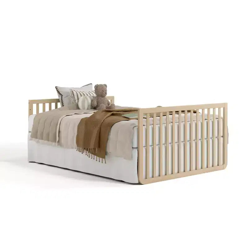 Storkcraft Amalfi Deluxe Culla Trasformabile 5-in-1 con Sponda di Sicurezza per Bambini Inclusa
