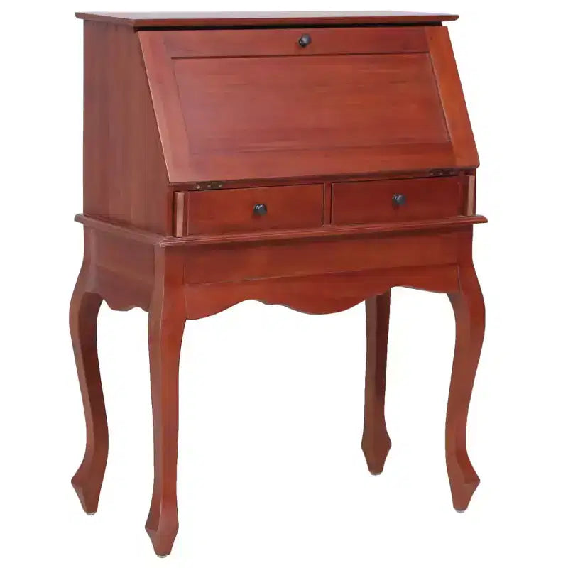 Secrétaire Brun Bois d'acajou massif 78 x 42 x 103 cm