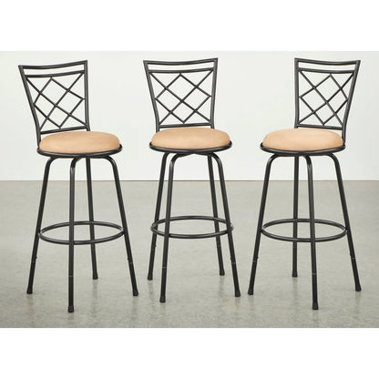 Sgabelli girevoli regolabili in altezza Simple Living Alyssa (set da 3)