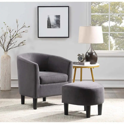 Convenience Concepts Take a Seat Churchill, Poltrona e Pouf