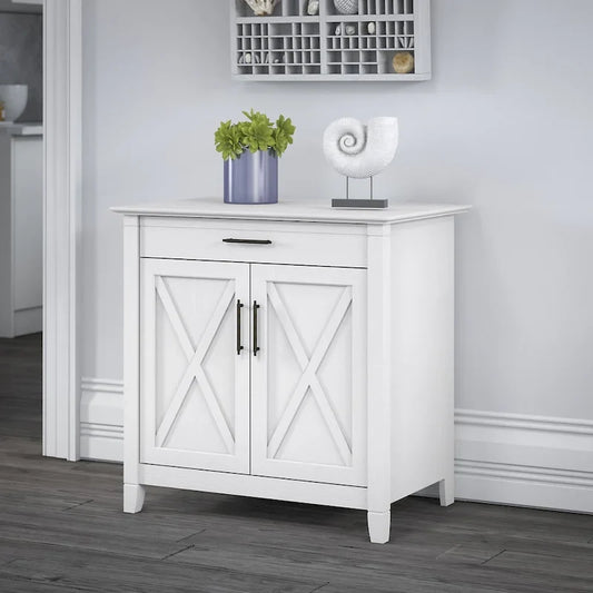 Scrittoio Key West con mobiletto di Bush Furniture