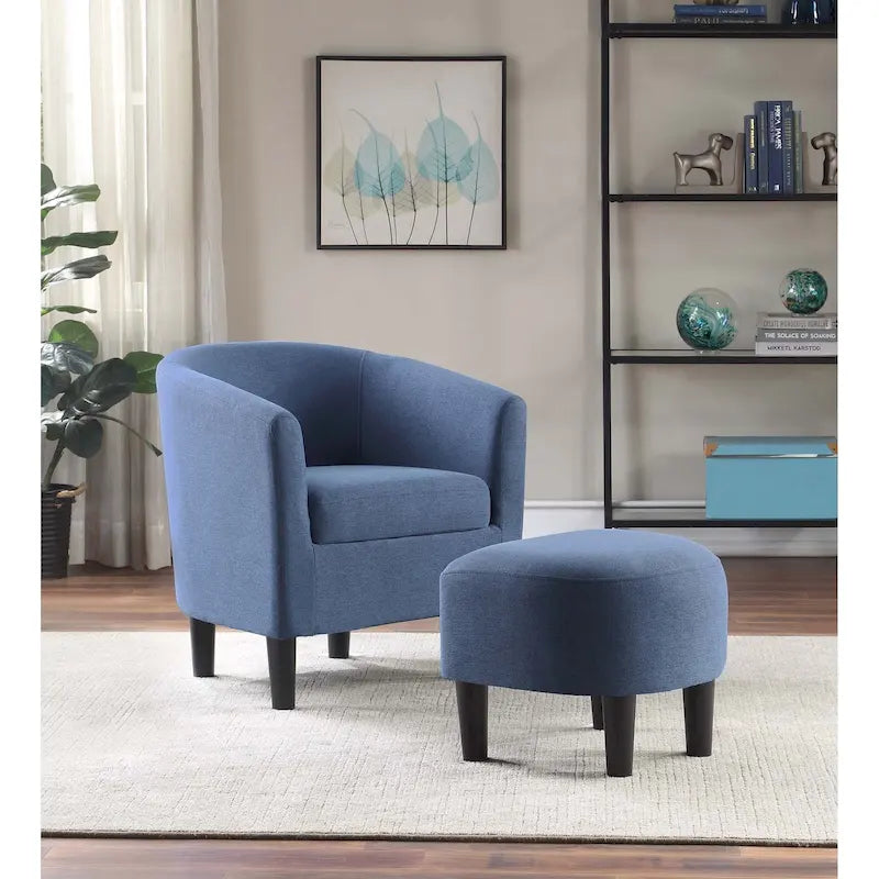 Convenience Concepts Take a Seat Churchill, Poltrona e Pouf