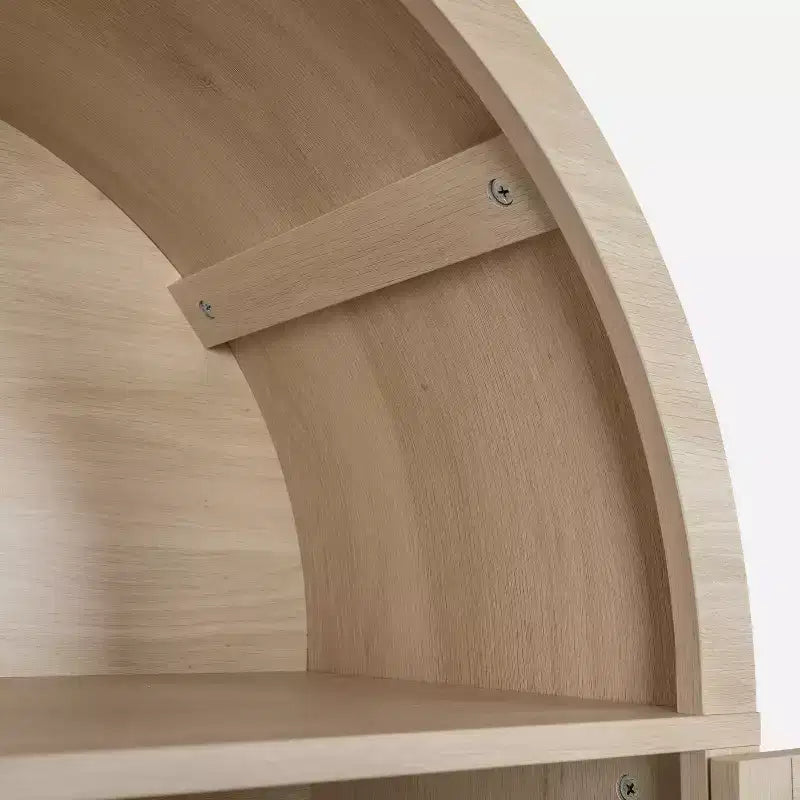 Vatros Mobile Bar con Arco in Legno