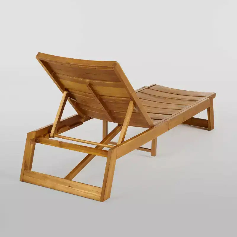 Set di 2 Chaise Lounge Mahalo in Legno di Acacia - Christopher Knight Home
