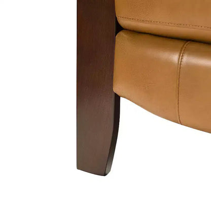 Lot de 2 fauteuils relax manuels en cuir véritable, inclinaison 159°