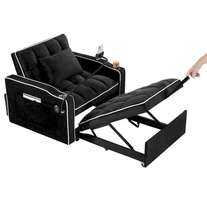 Poltrona Letto Trasformabile Divano Letto Pieghevole Regolabile