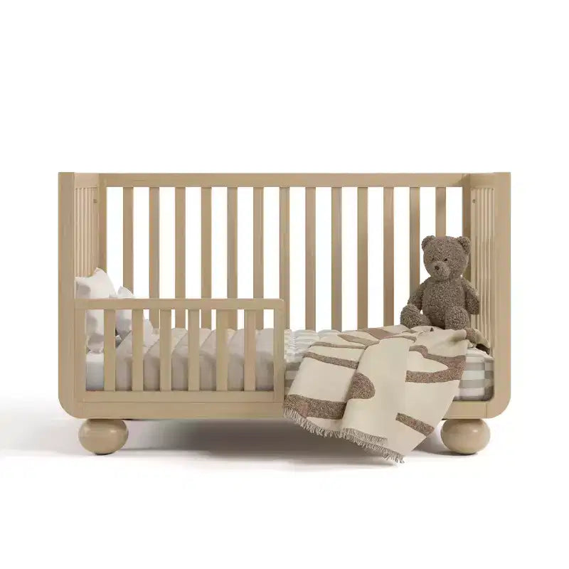 Storkcraft Amalfi Deluxe Culla Trasformabile 5-in-1 con Sponda di Sicurezza per Bambini Inclusa