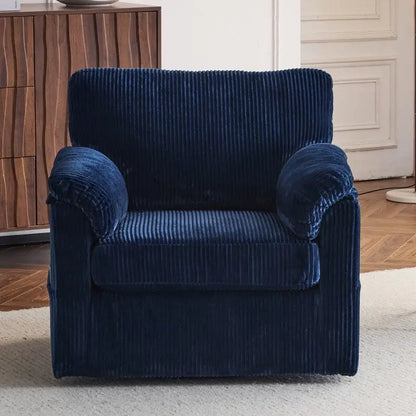 33 Fauteuils Crapaud Individuels en Velours Côtelé
