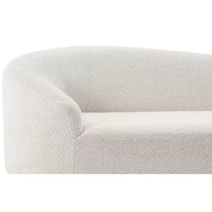 ModernLuxe Chaise Longue, Divano Moderno Metà Secolo con Struttura in Legno di Gomma, Daybed Orientato a Sinistra per Soggiorno