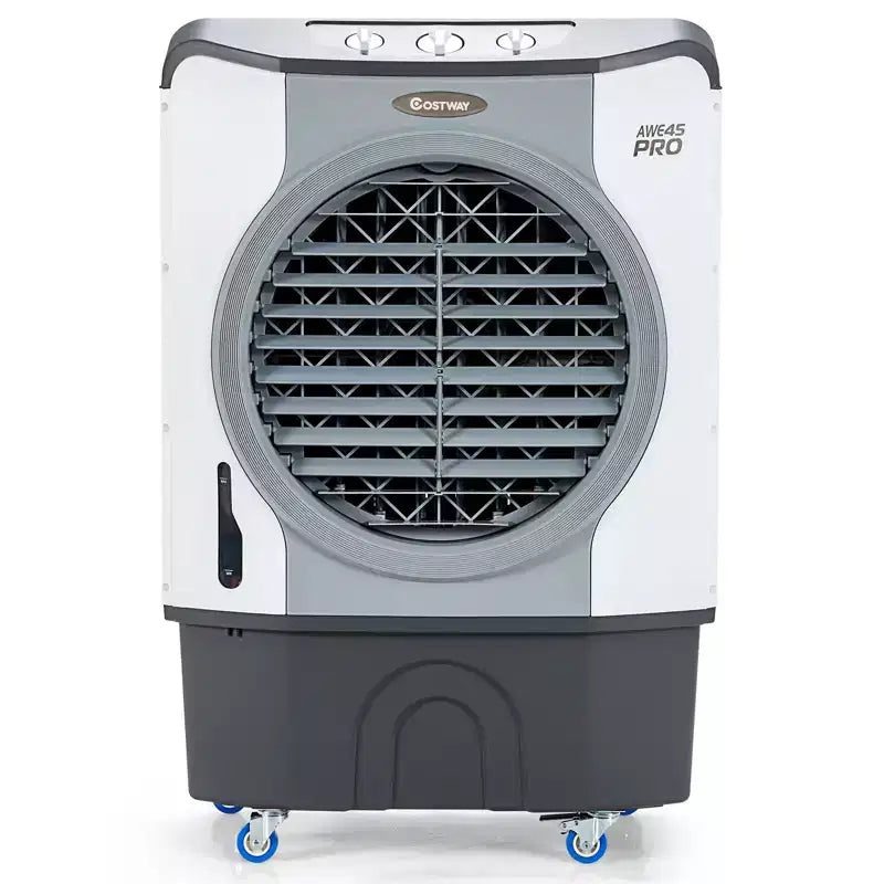Refroidisseur évaporatif industriel Costway 3450CFM Ventilateur de refroidissement 4-en-1 Réservoir de 45 L