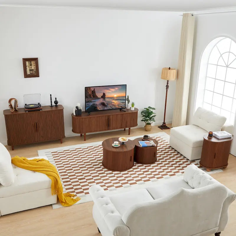 Mobile TV in legno da 62,99 pollici per televisori fino a 70 pollici