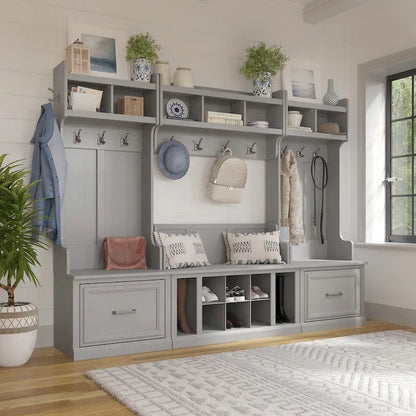 Set per l'ingresso Woodland con appendiabiti di Bush Furniture