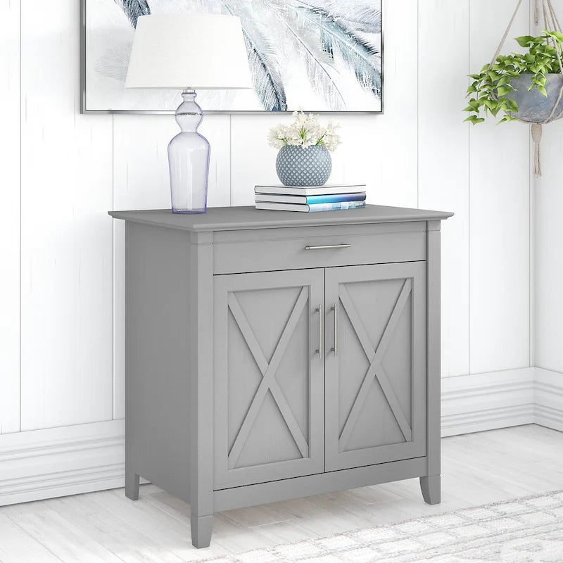 Scrittoio Key West con mobiletto di Bush Furniture