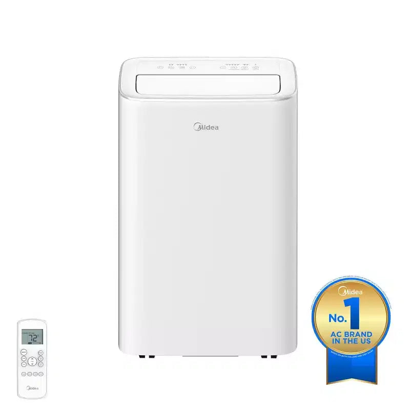 Condizionatore d'aria portatile Smart Inverter Midea 10.000 BTU DOE, per ambienti fino a 42 m², bianco