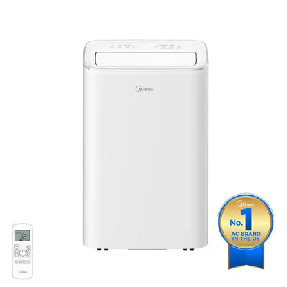 Condizionatore d'aria portatile Smart Inverter Midea 10.000 BTU DOE, per ambienti fino a 42 m², bianco