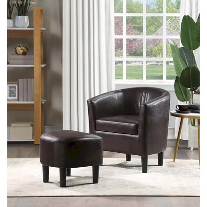 Convenience Concepts Take a Seat Churchill, Poltrona e Pouf