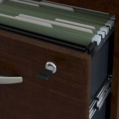 Bureau en L 72W de la Série C avec tiroirs par Bush Business Furniture