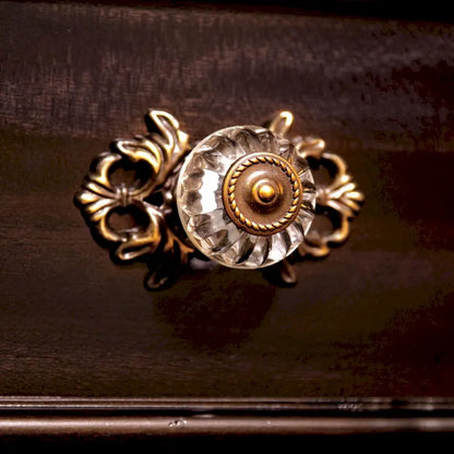 Commode et miroir traditionnels 2 pièces à 9 tiroirs Vame par Furniture of America