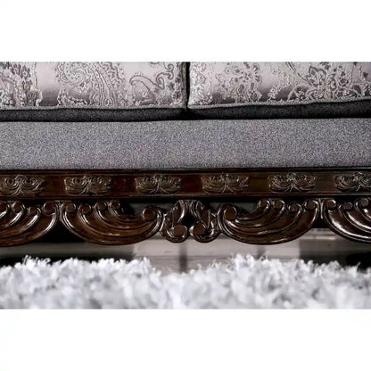 Set da salotto 2 pezzi con braccioli arrotolati in ciniglia tradizionale Dikic di Gracewood Hollow
