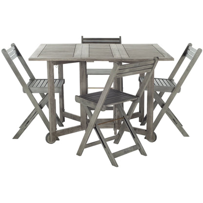 Ensemble de table à manger d'extérieur SAFAVIEH Outdoor Brandy 5 pièces - 43Lx35Px29H