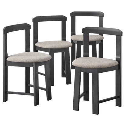 Set da pranzo rotondo compatto Harrisburg Tobey da 5 pezzi