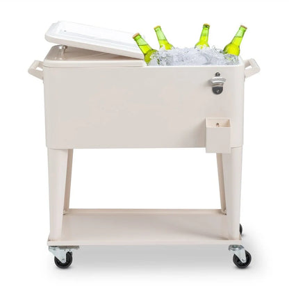 Frigorifero spray in ferro da 80QT con ripiano