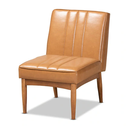 Set di 5 mobili per angolo pranzo Daymond Mid-Century con imbottitura e noce