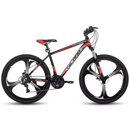 HILAND 26 Mountain Bike per Uomo Donna, Ruota a 3/6/Multi-Raggi, 18 Velocità
