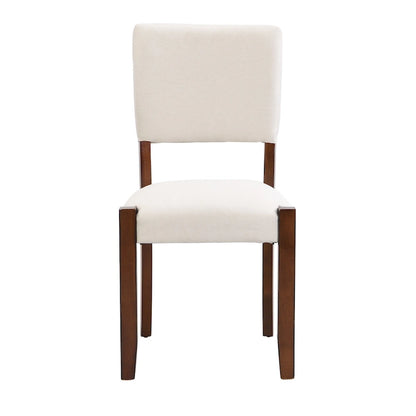 Set da pranzo moderno 5 pezzi con tavolo rettangolare e sedie