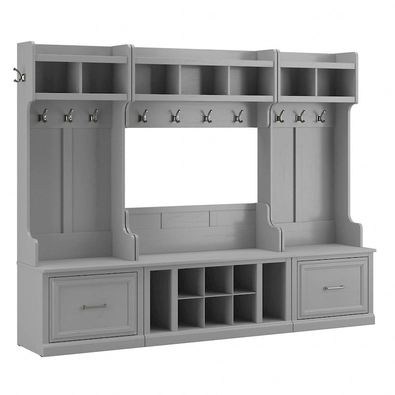 Set per l'ingresso Woodland con appendiabiti di Bush Furniture