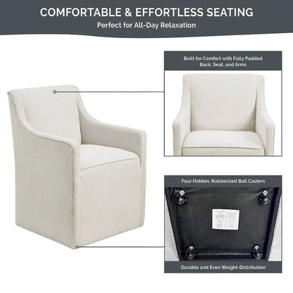 Sedia a rotelle Charlotte Dining Arm