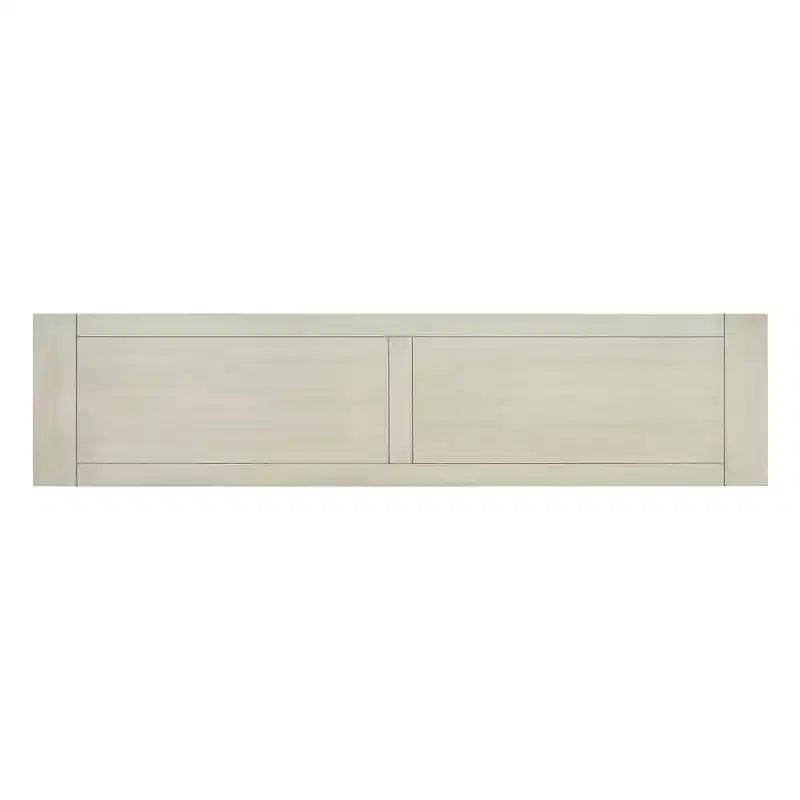 Whisen Console Longue Rectangulaire en Bois de Style Méditerranéen avec Tiroirs et Étagère
