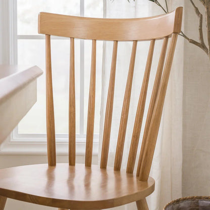 Sedie da pranzo con schienale alto e fuso Windsor Bush Furniture - Set di 2