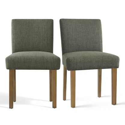 Set da pranzo da 9 pezzi con prolunga, include 6 sedie senza braccioli e 2 poltrone in lino neutro, gambe in legno massello, stile moderno-Panipeachy