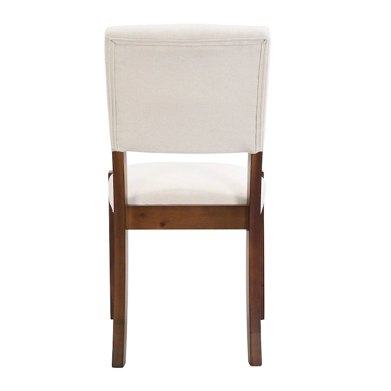 Set da pranzo moderno 5 pezzi con tavolo rettangolare e sedie