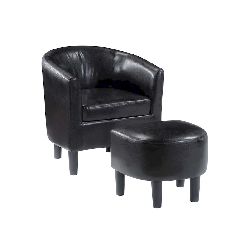 Convenience Concepts Take a Seat Churchill, Poltrona e Pouf