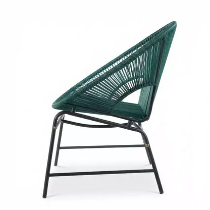Christopher Knight Home Paoa Set Salotto da Esterno in 3 Pezzi Intrecciato con Struttura in Ferro (Tavolo Non Incluso)