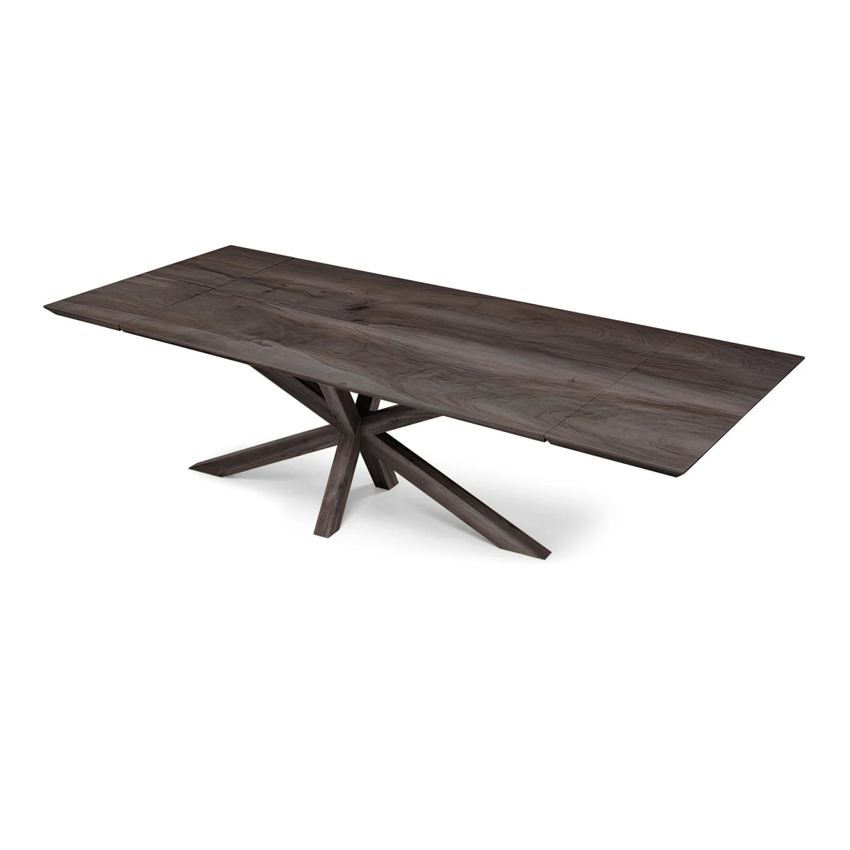 Table à manger en noyer avec pied araignée - Fabriquée à la main en bois massif - cette magnifique table en noyer avec pied araignée est une pièce maîtresse