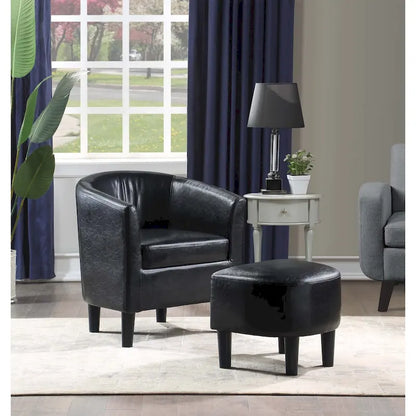 Convenience Concepts Take a Seat Churchill, Poltrona e Pouf