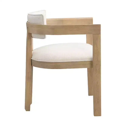 Ensemble de salle à manger rond moderne 5 pièces Christopher Knight Home Shankar avec chaises rembourrées en bois d'hévéa