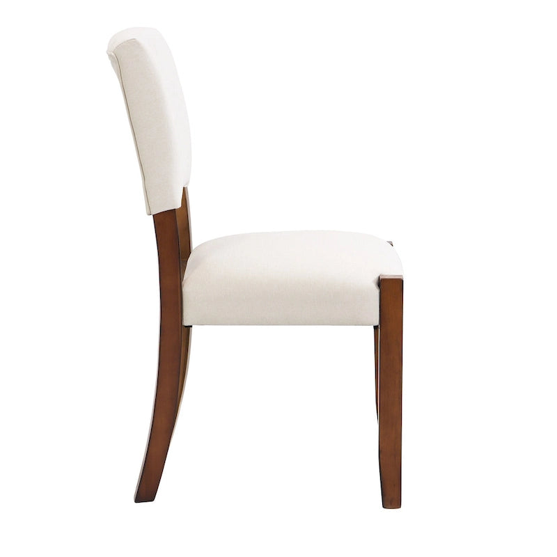 Set da pranzo moderno 5 pezzi con tavolo rettangolare e sedie