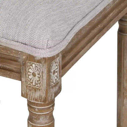 Lot de 6 chaises de salle à manger Regina en bois et cannage de style campagne française - Christopher Knight Home