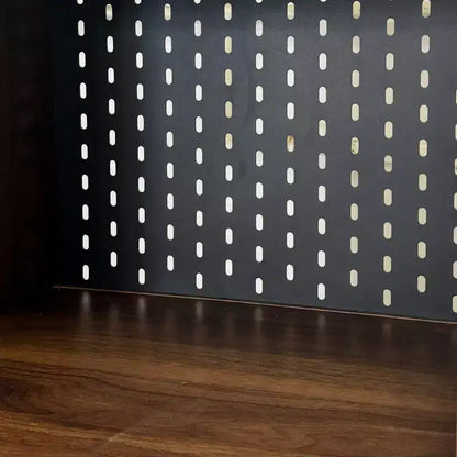 GDFStudio Sinclair Tavolo da studio pieghevole moderno in legno 36 con contenitore